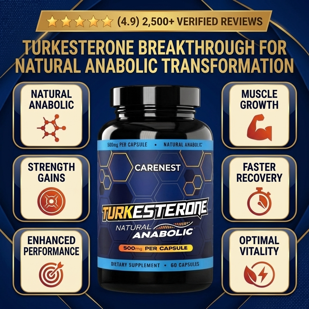 CARENEST™ - TURKESTERONE NATURAL ANABOLIC SUPPORT