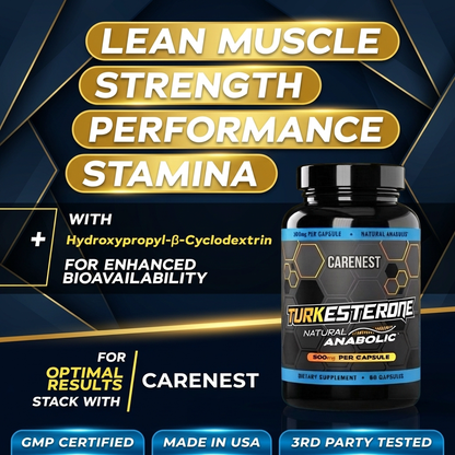 CARENEST™ - TURKESTERONE NATURAL ANABOLIC SUPPORT